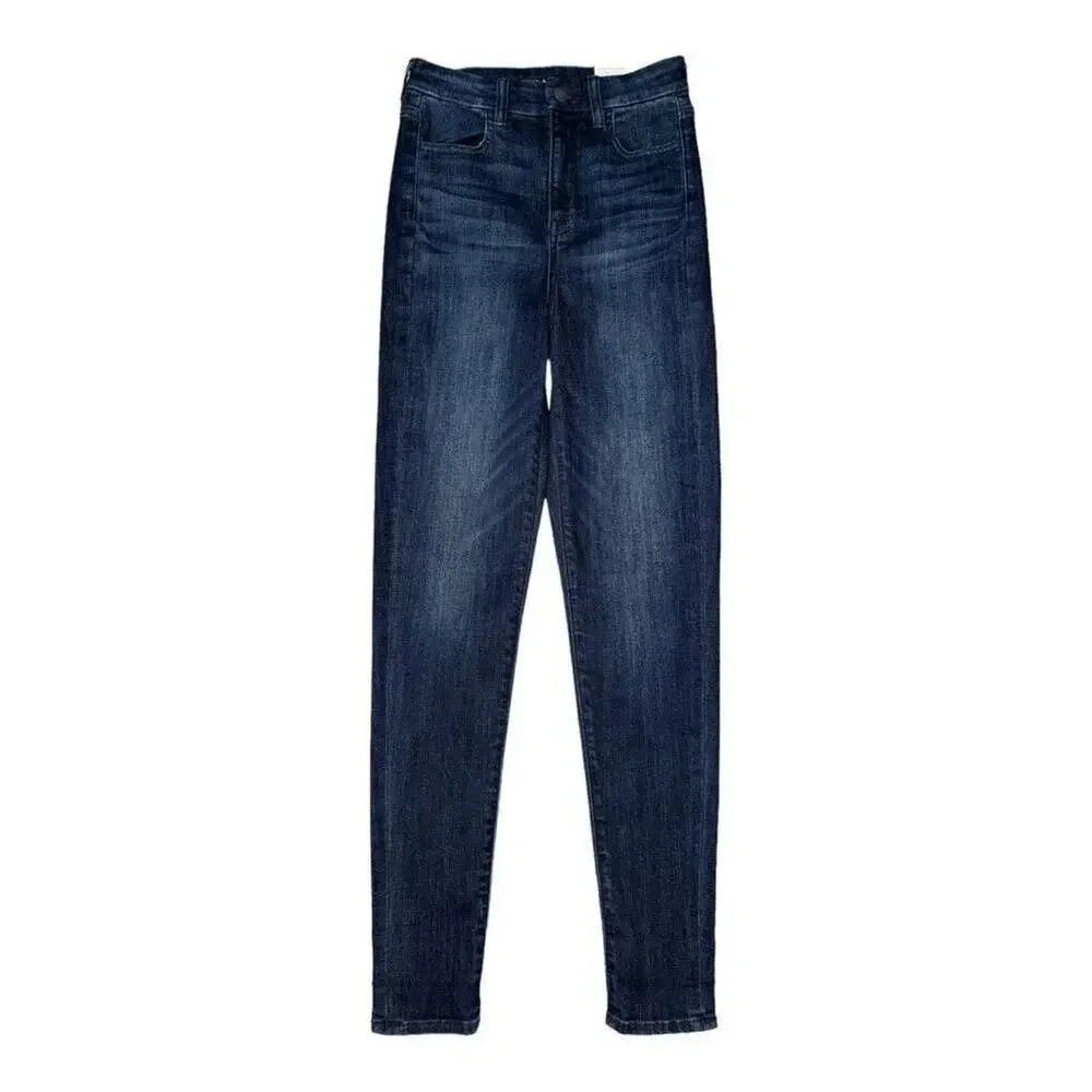 NEW American Eagle Women's Curvy High Rise Jegging Dark Blue Size 0 NWT